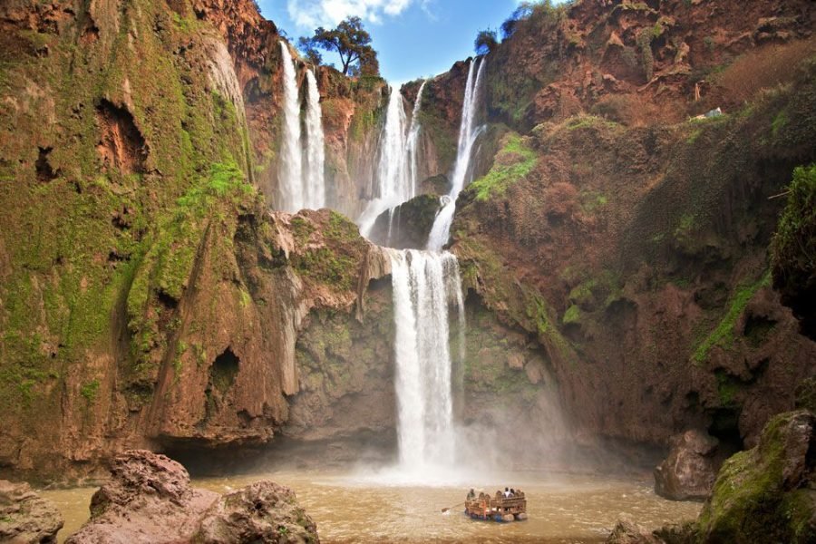 Ouzoud Waterfalls Guided Hike and Boat Trip